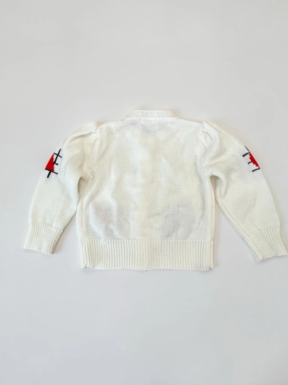 Kids vintage IZOD Lacoste cardigan tic tac toe 3T